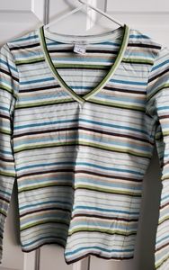 Old navy long sleeve striped tee